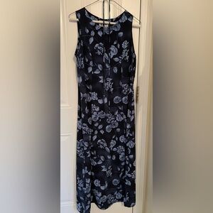 Vintage Floral Dress DBY Ltd Size M